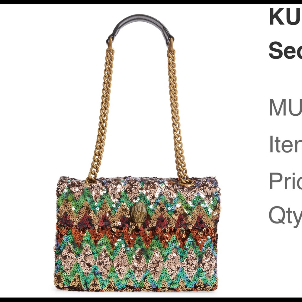 Kurt Geiger sequin Kensington